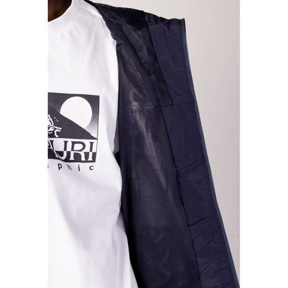 Napapijri Blue Polyester Jackets & Coat - The Gentlemen's Vault