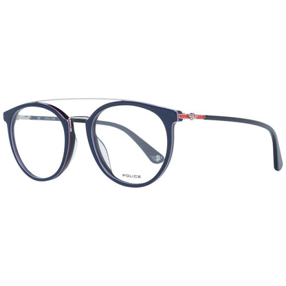 Police Blue Men Glasses Frame - The Gentlemen's Vault