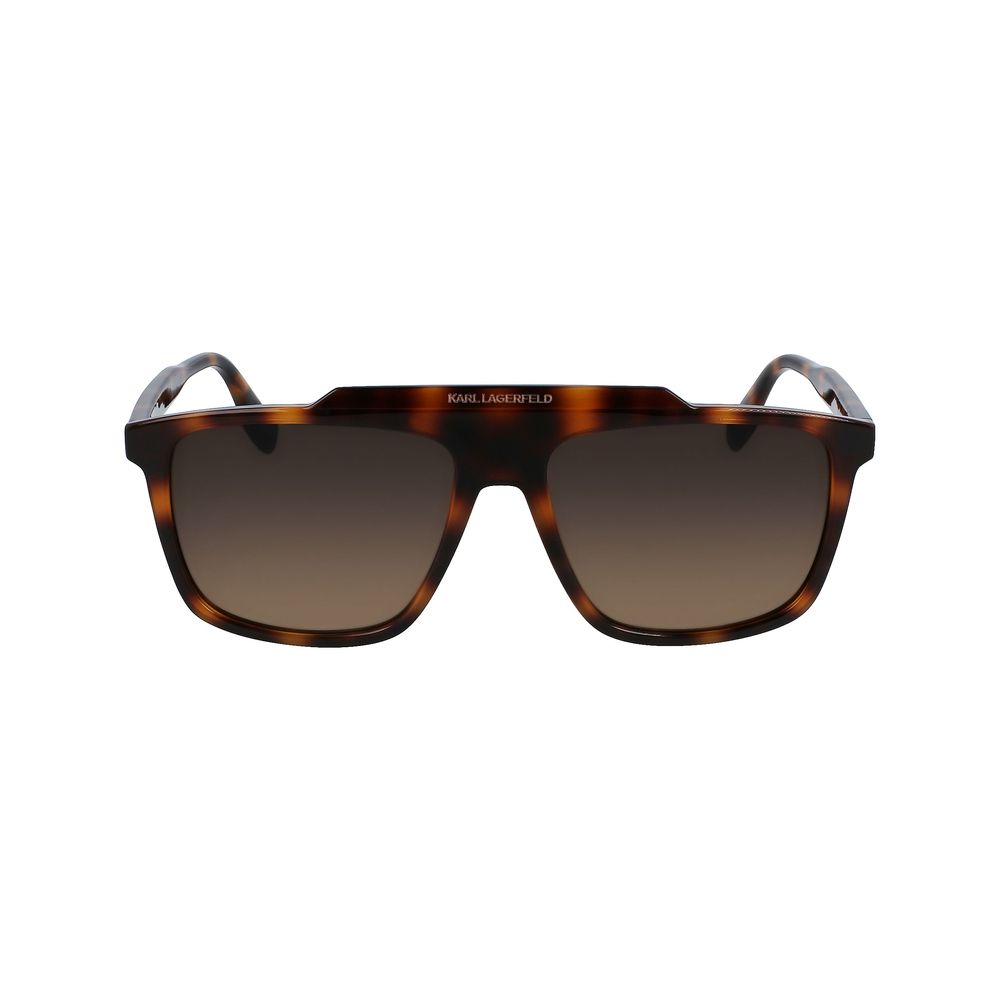 Karl Lagerfeld Brown Injected Sunglasses - The Gentlemen's Vault