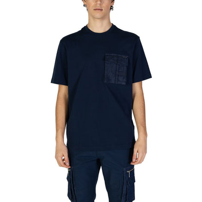Antony Morato Blue Cotton T-Shirt - The Gentlemen's Vault