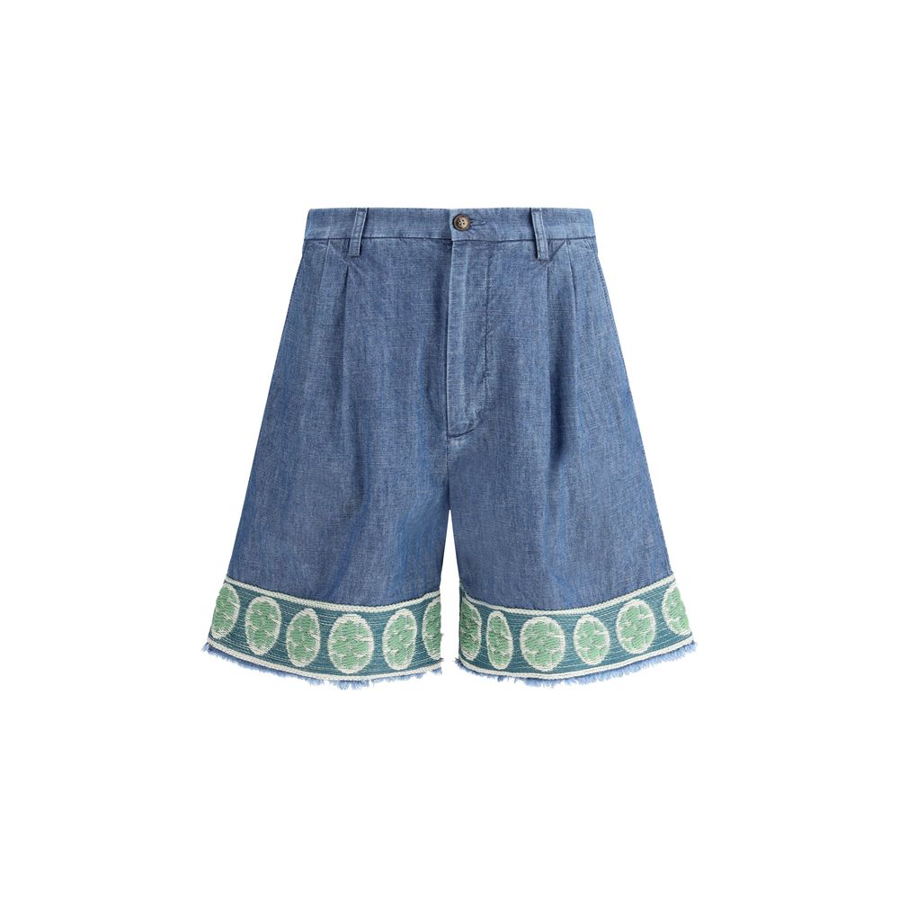 Valentino Denim Shorts - The Gentlemen's Vault