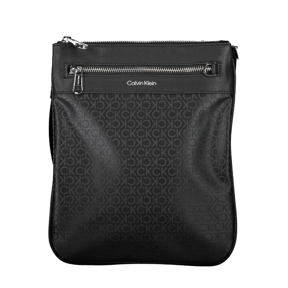 Calvin Klein Black Polyester Shoulder Bag - The Gentlemen's Vault