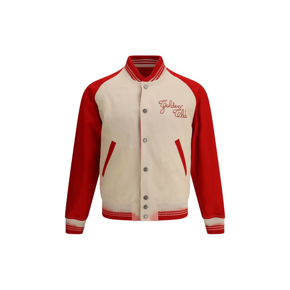 Golden Goose Embroidered bomber Jacke - The Gentlemen's Vault