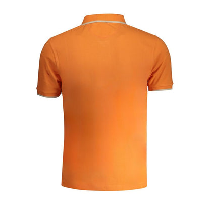 La Martina Orange Cotton Polo Shirt - The Gentlemen's Vault