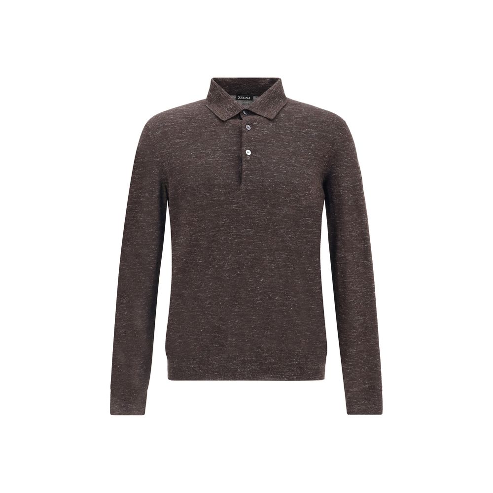 ZEGNA Silk Long Sleeve Top - The Gentlemen's Vault