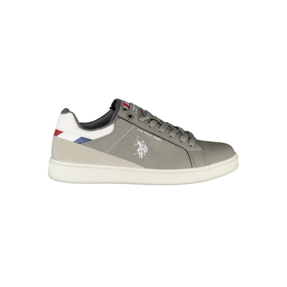 U.S. POLO ASSN. Gray Polyester Sneaker - The Gentlemen's Vault
