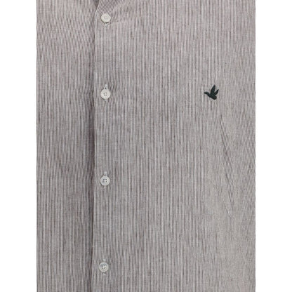 Brooksfield Cotton and linen Shirt - The Gentlemen's Vault