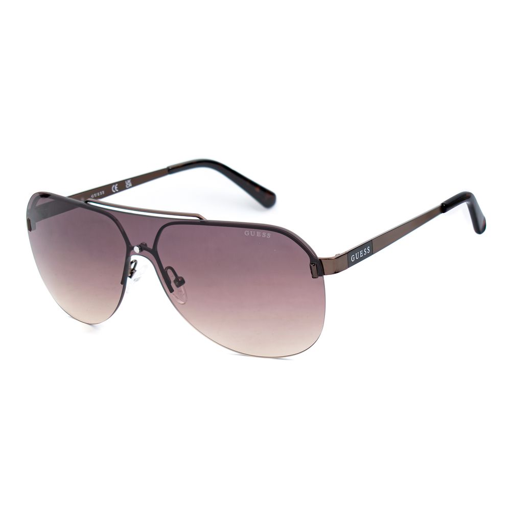 Guess Brown Metal Sunglasses - The Gentlemen's Vault