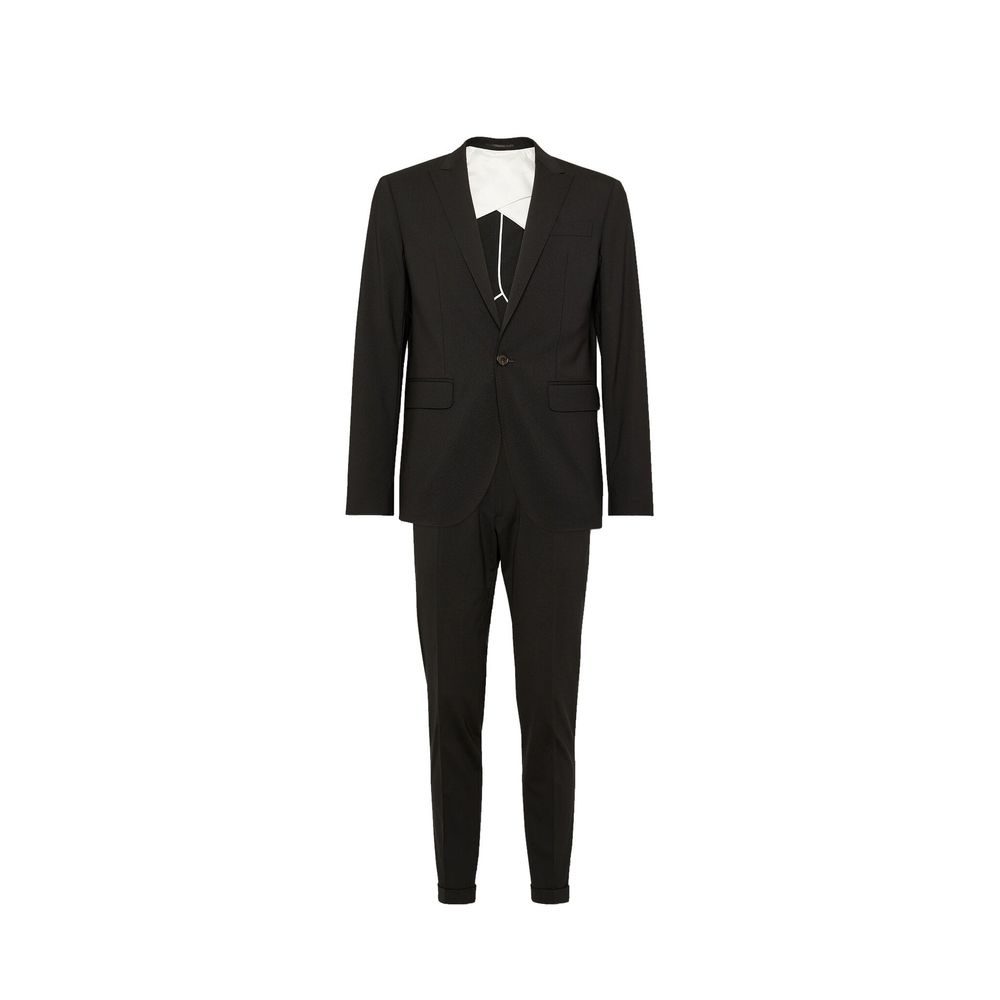 Dsquared² Black Elastane Two - Piece Suit - The Gentlemen's Vault