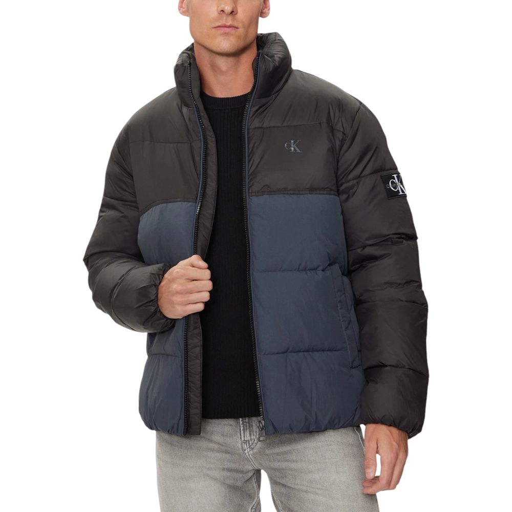 Calvin Klein Jeans Blue Recycled Polyamide Jackets & Coat - The Gentlemen's Vault