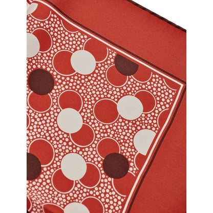 Tom Ford Red Silk Pocket Square - The Gentlemen's Vault