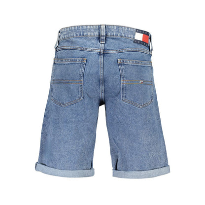 Tommy Hilfiger Blue Cotton Short - The Gentlemen's Vault