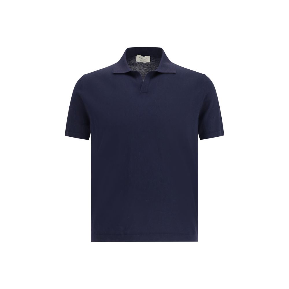 Brooksfield Knit Polo Shirt - The Gentlemen's Vault
