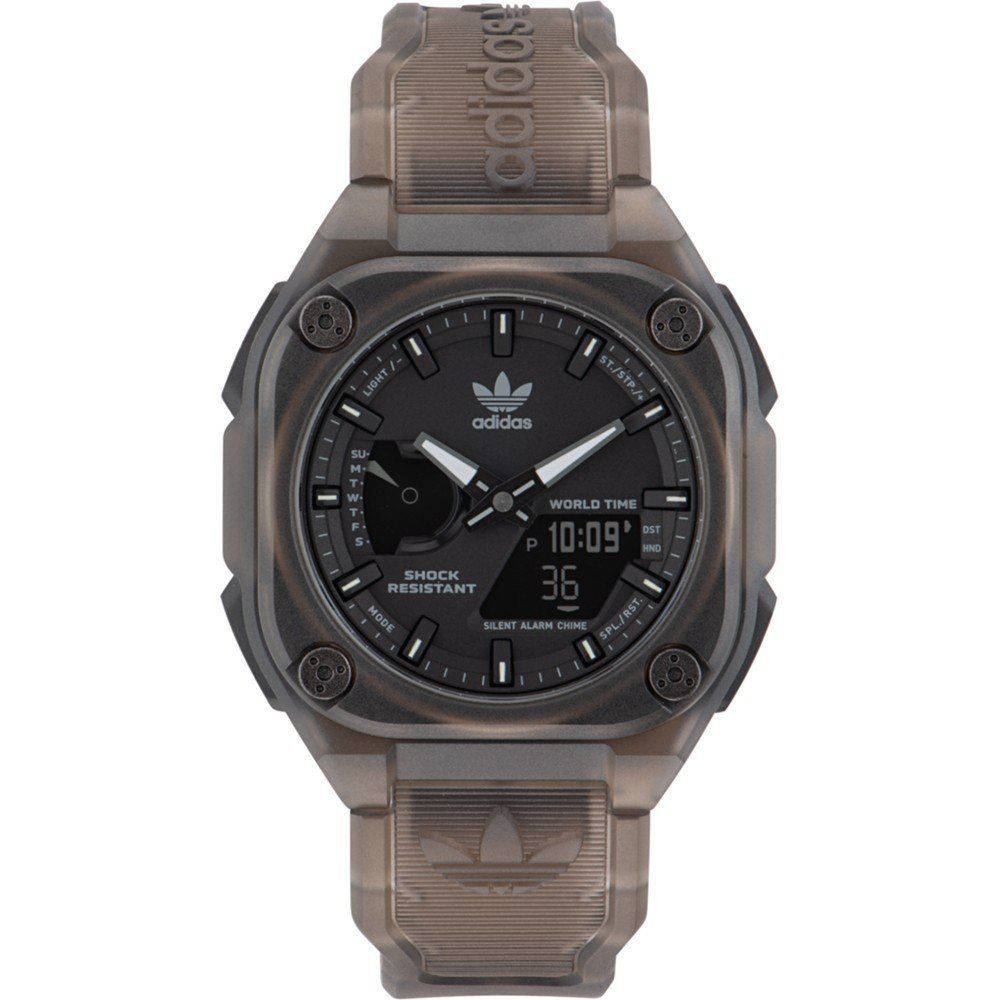Adidas Brown Synthetic Sport Watch - The Gentlemen's Vault