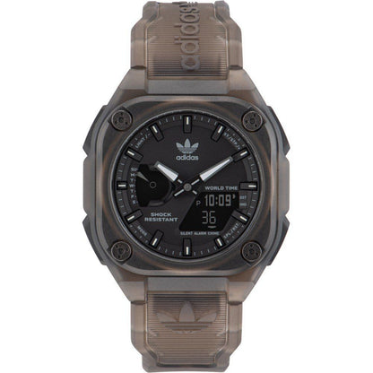 Adidas Brown Synthetic Sport Watch - The Gentlemen's Vault