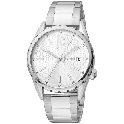 Just Cavalli Gray Stainless Steel Dress Watch - The Gentlemen's Vault