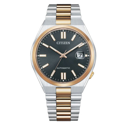 Citizen Gray Stainless Steel Dress Watch - The Gentlemen's Vault