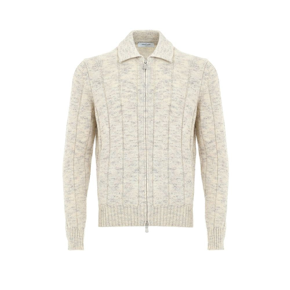 Gran Sasso Gray Wool Cardigan - The Gentlemen's Vault