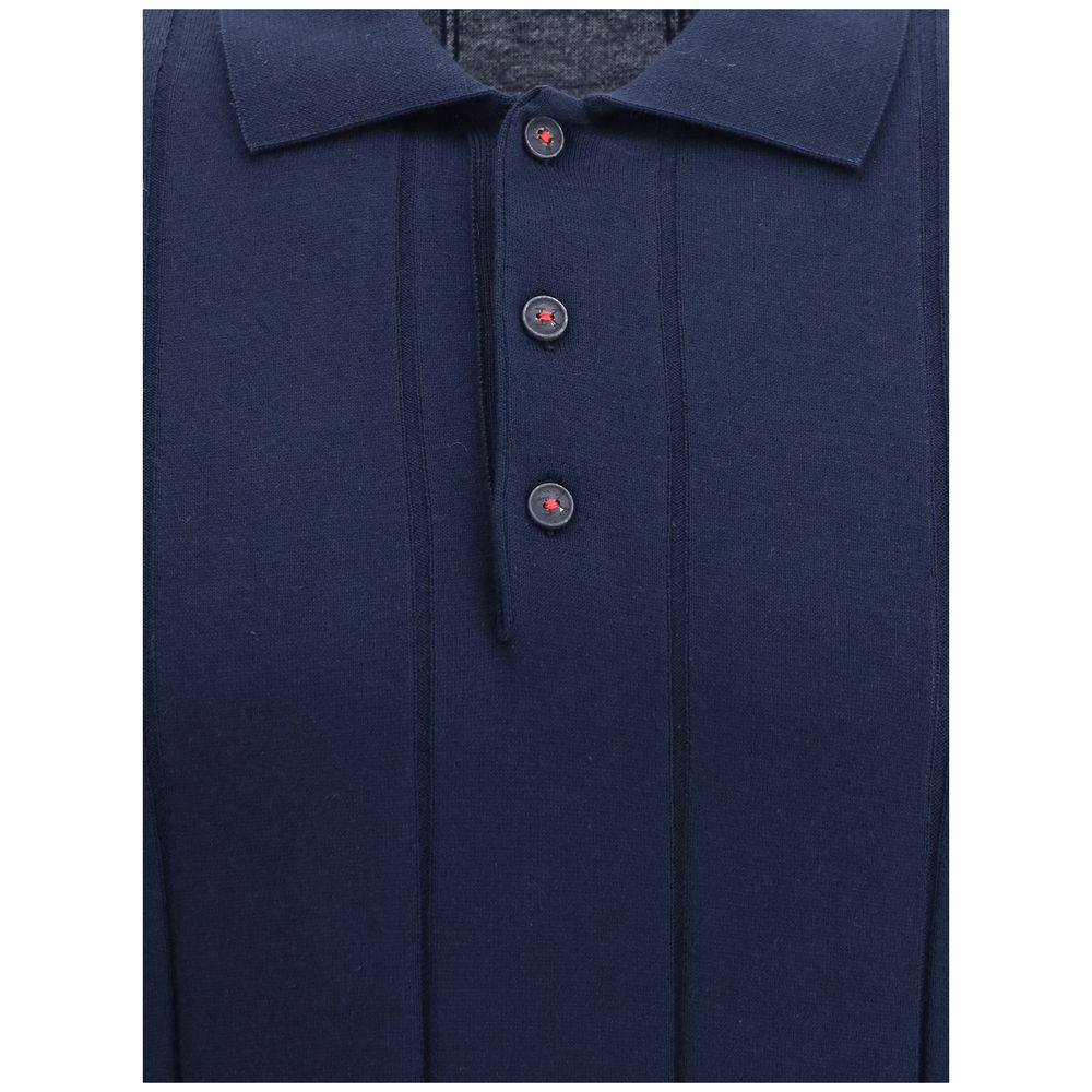 Kiton Ribbed Polo Shirt - The Gentlemen's Vault