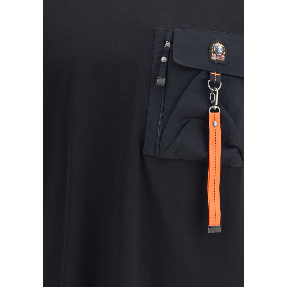 Parajumpers Black Cotton T-Shirt - The Gentlemen's Vault