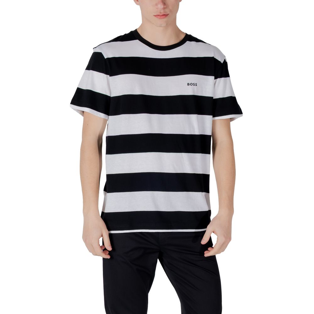 Hugo Boss Black Cotton T-Shirt - The Gentlemen's Vault