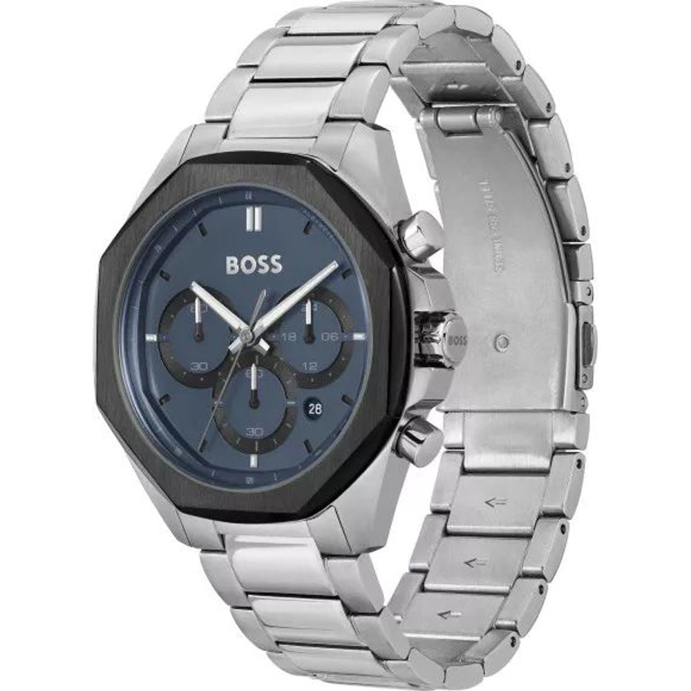 Hugo Boss Gray Stainless Steel Dress Watch - The Gentlemen's Vault