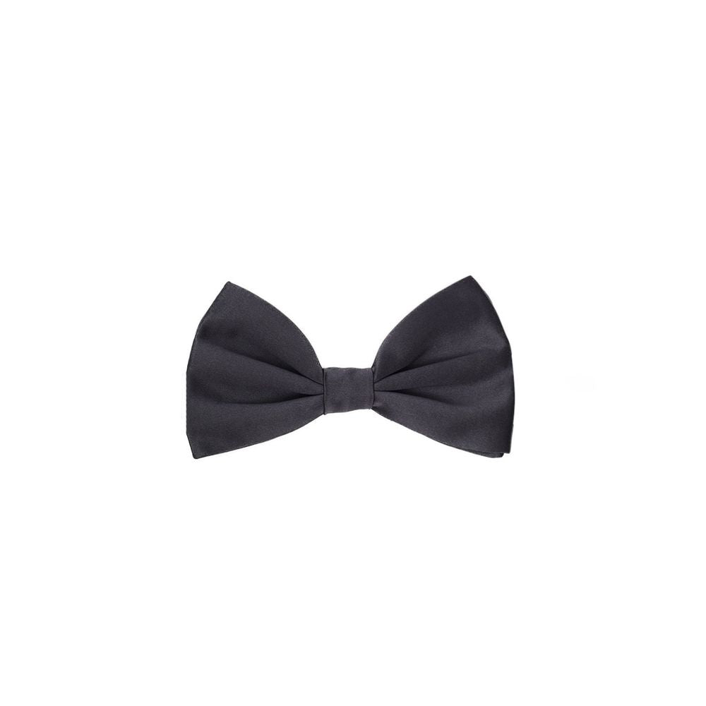 Dolce & Gabbana Gray Silk Bowtie - The Gentlemen's Vault