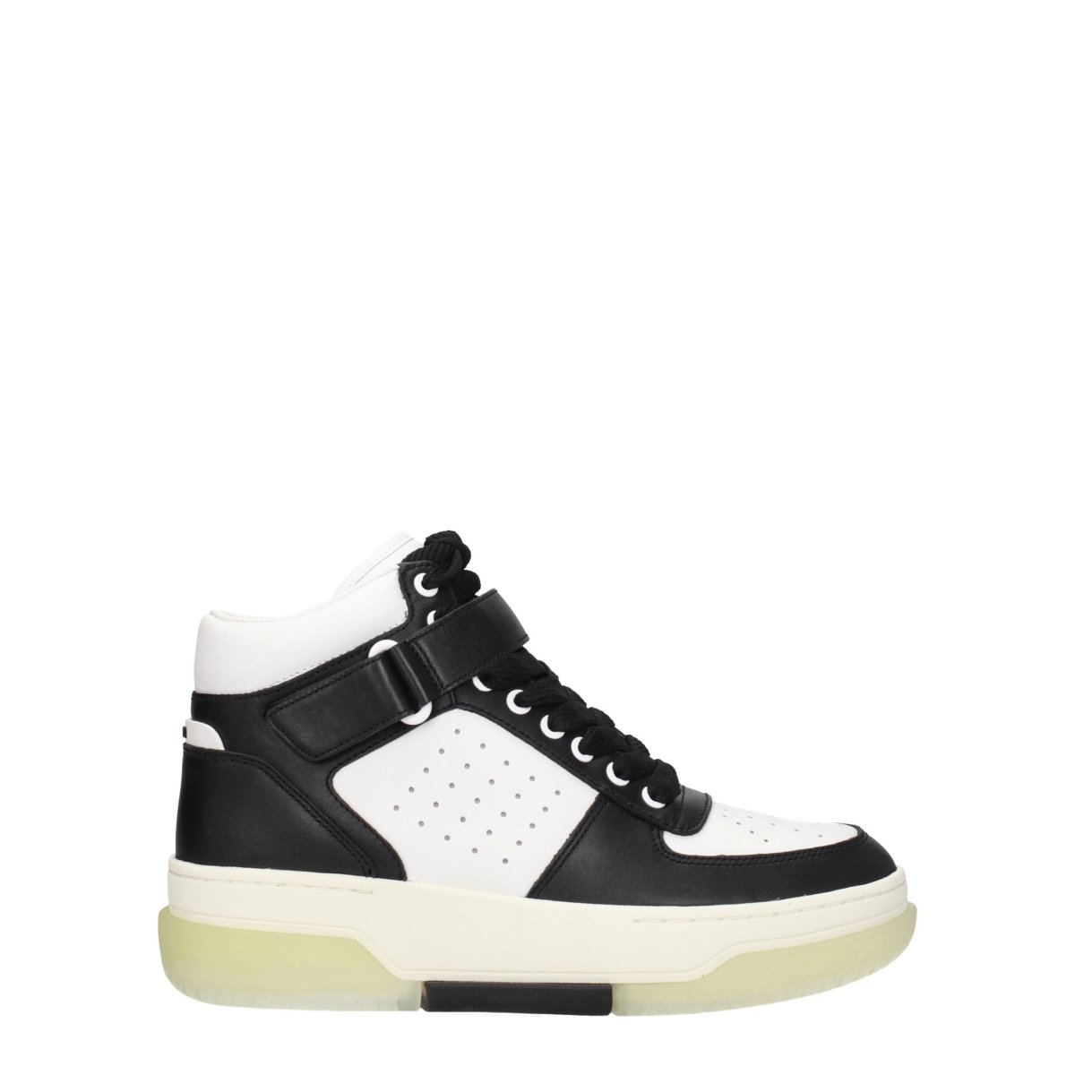 Amiri Black Leather High Tops - The Gentlemen's Vault