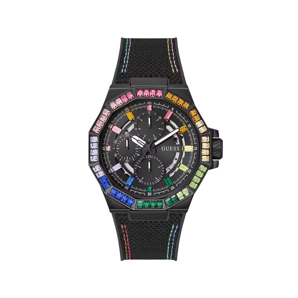 Guess Black Synthetic Dress Watch - The Gentlemen's Vault