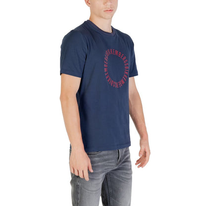 Bikkembergs Blue Cotton T-Shirt - The Gentlemen's Vault