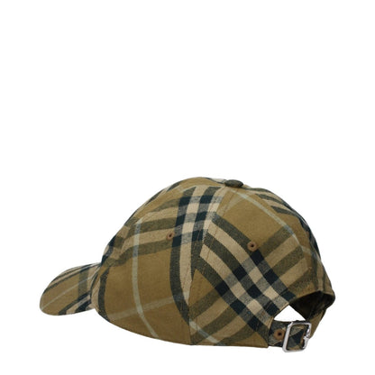 Burberry Green Cotton Caps (Baseball Hat) - The Gentlemen's Vault