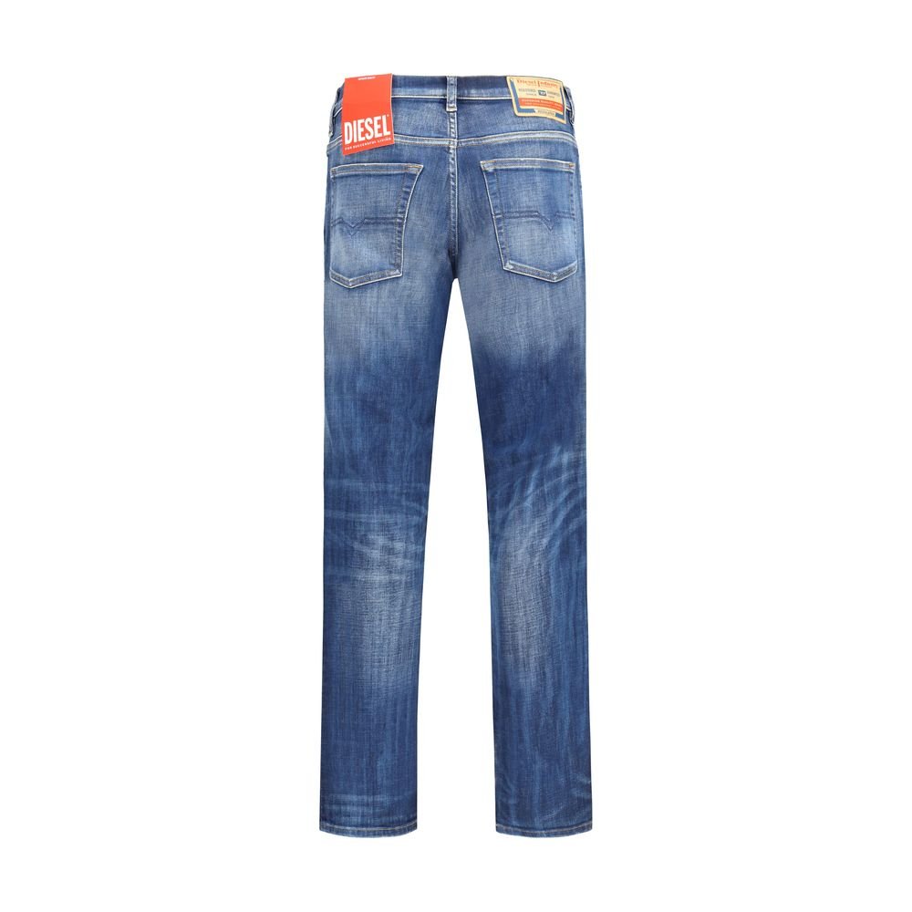Diesel Blue Cotton Slim Fit Jeans - The Gentlemen's Vault