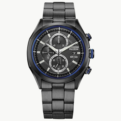 Citizen Black Stainless Steel Sport Watch - The Gentlemen's Vault
