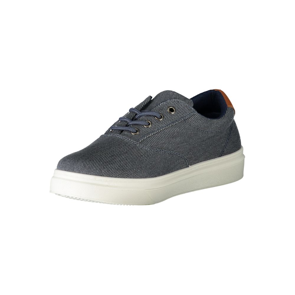 Carrera Blue Polyester Sneaker - The Gentlemen's Vault