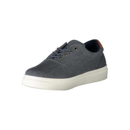Carrera Blue Polyester Sneaker - The Gentlemen's Vault