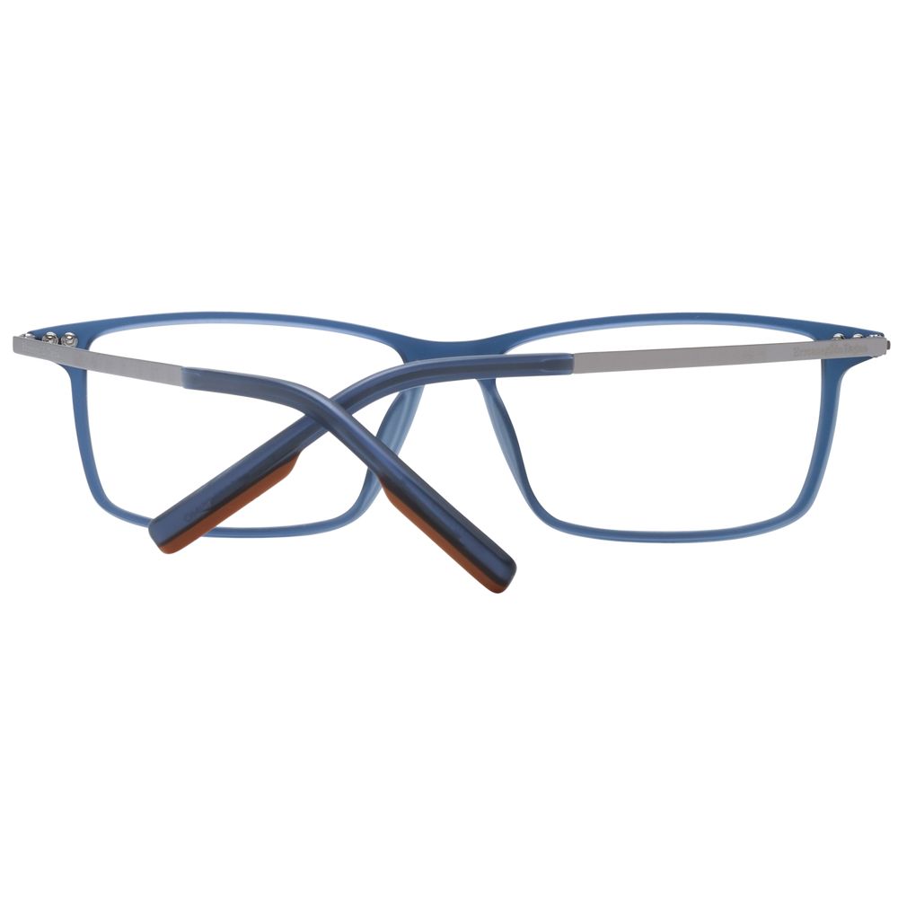Ermenegildo Zegna Blue Men Glasses Frame - The Gentlemen's Vault