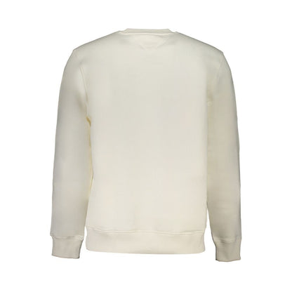 Tommy Hilfiger White Cotton Sweatshirt - The Gentlemen's Vault