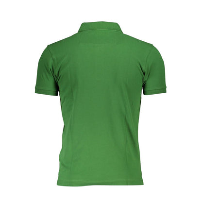 La Martina Sleek Green Slim Fit Polo with Contrast Detail - The Gentlemen's Vault