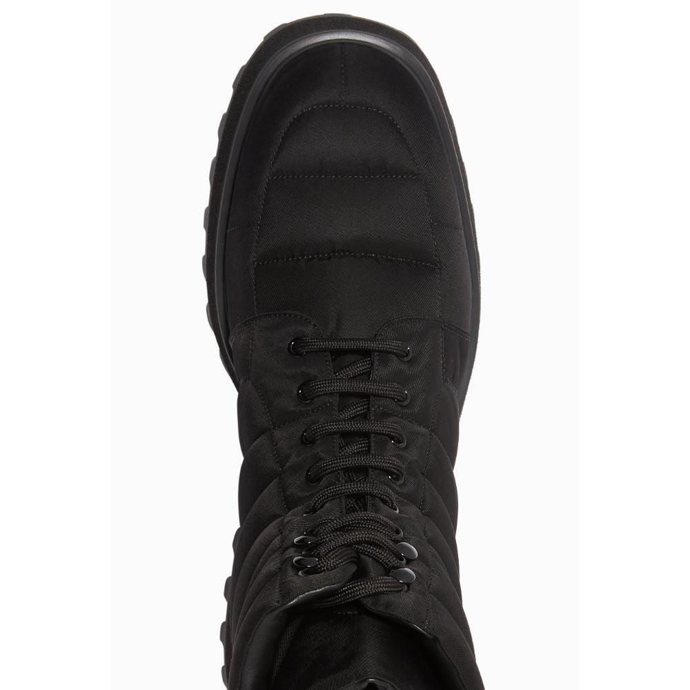 Dolce & Gabbana Black Nylon Boot - The Gentlemen's Vault