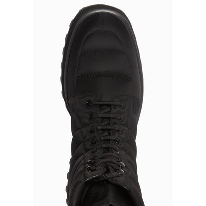 Dolce & Gabbana Black Nylon Boot - The Gentlemen's Vault