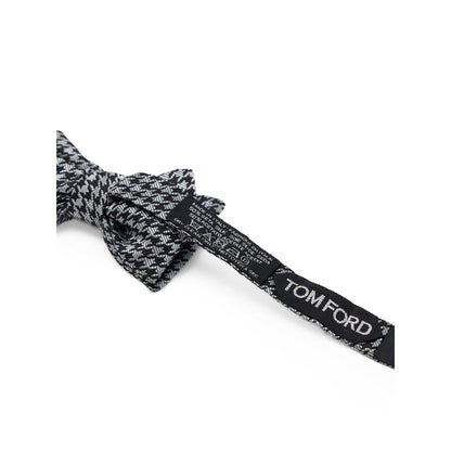 Tom Ford Gray Silk Bowtie - The Gentlemen's Vault