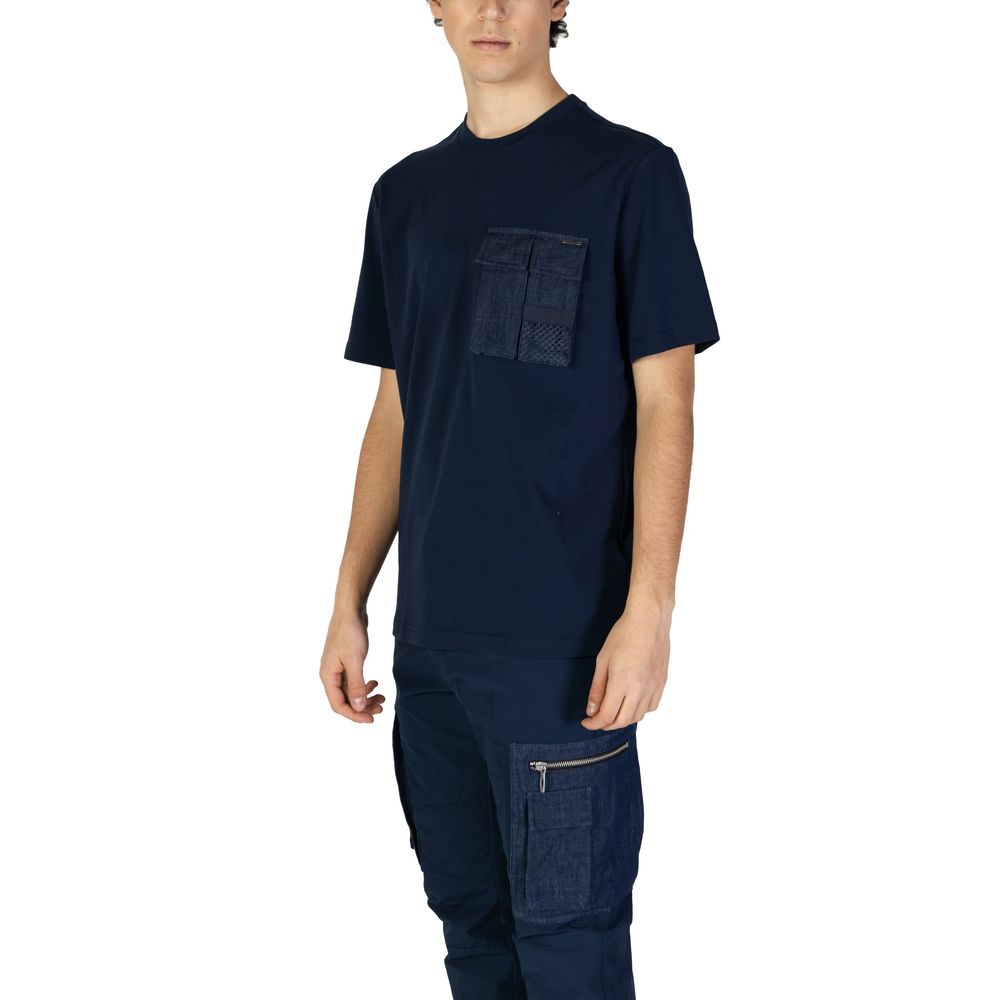 Antony Morato Blue Cotton T-Shirt - The Gentlemen's Vault