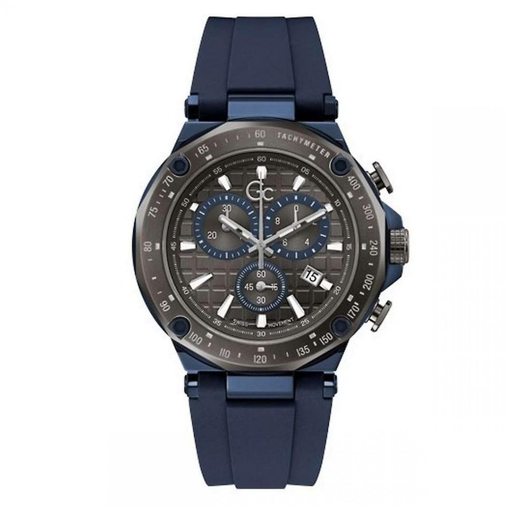 GC Blue Synthetic Sport Watch - The Gentlemen's Vault