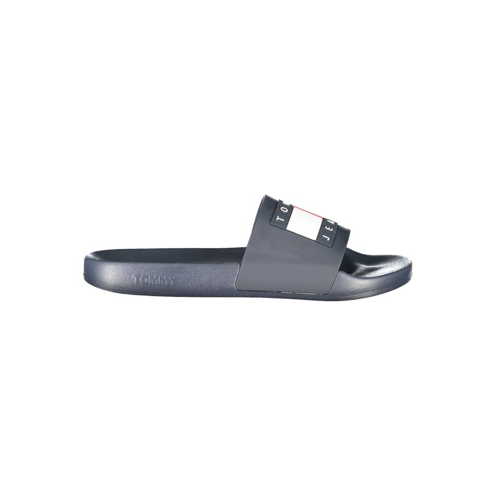 Tommy Hilfiger Blue Polyethylene Men Sandal - The Gentlemen's Vault