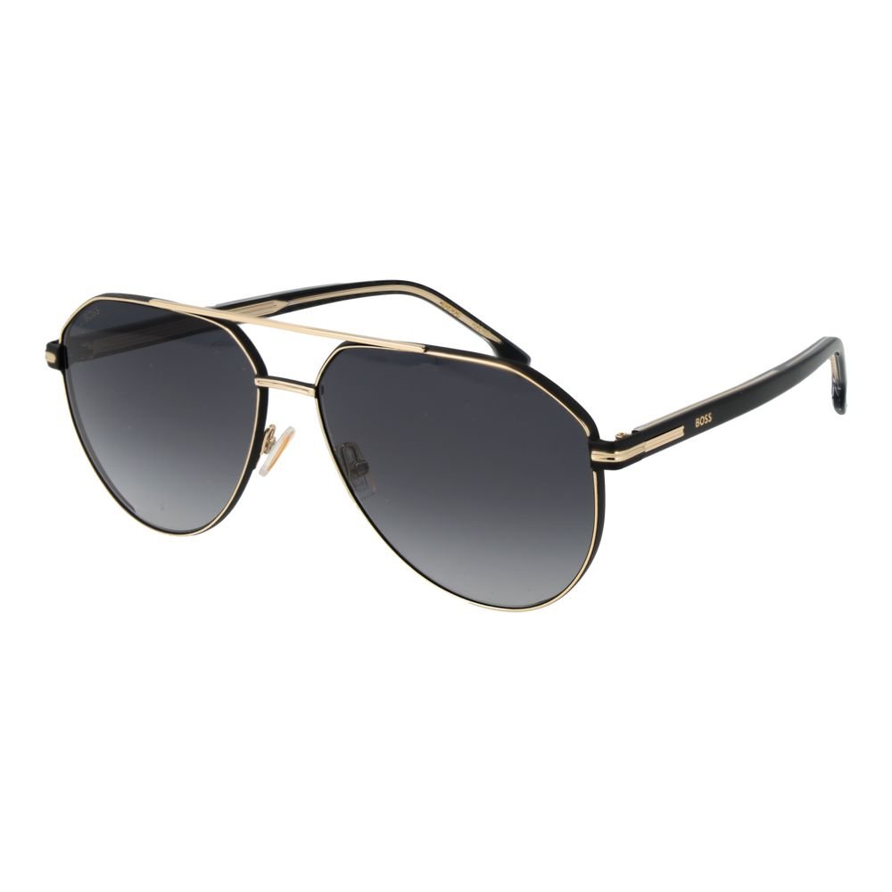 Hugo Boss Gold Acetate & Metal Sunglasses - The Gentlemen's Vault