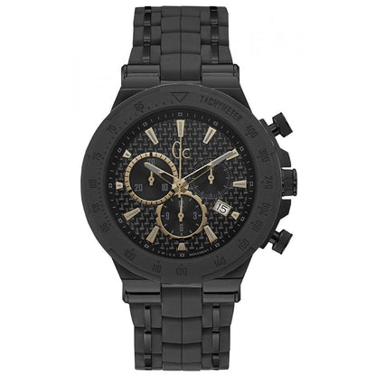 GC Black Stainless Steel Sport Watch - The Gentlemen's Vault