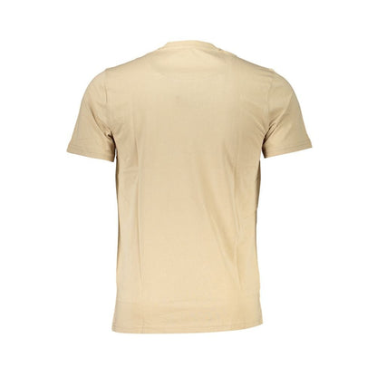 Harmont & Blaine Beige Cotton T-Shirt - The Gentlemen's Vault