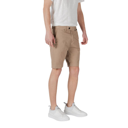 Antony Morato Beige Cotton Bermuda - The Gentlemen's Vault