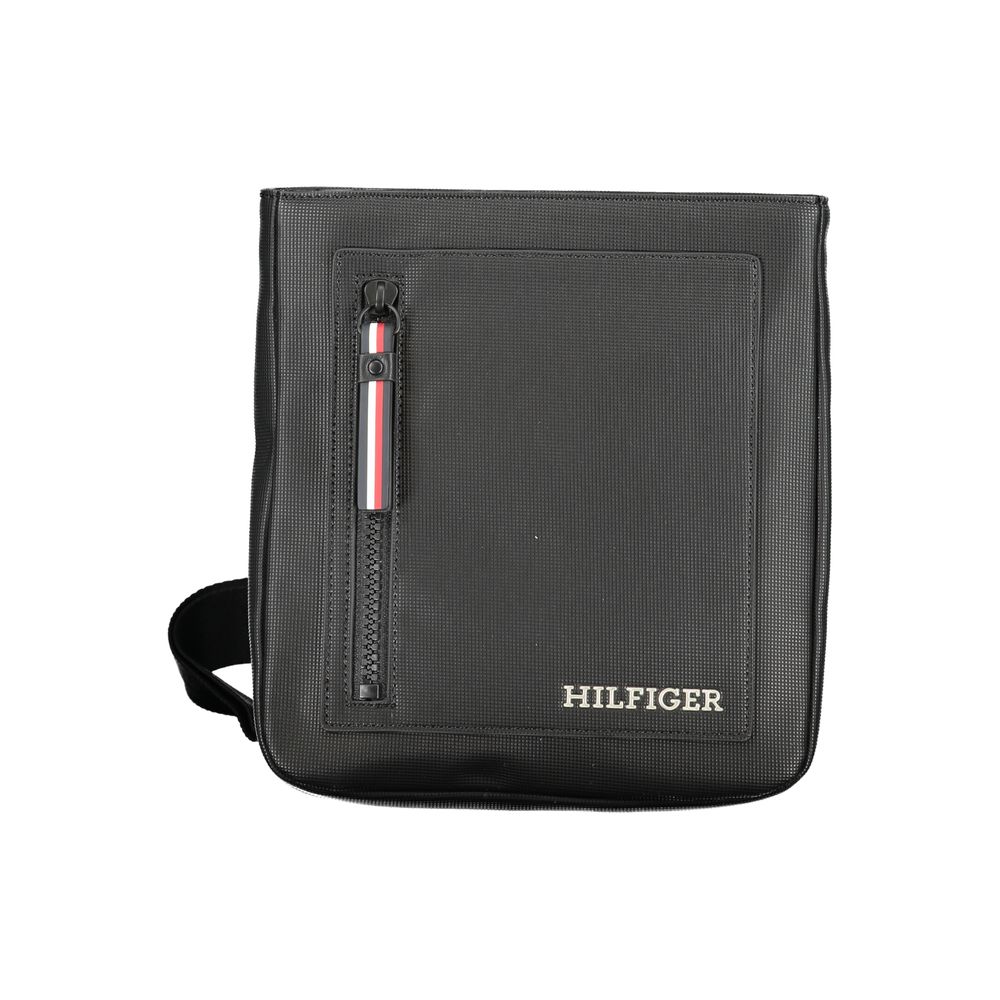 Tommy Hilfiger Black Polyethylene Shoulder Bag - The Gentlemen's Vault