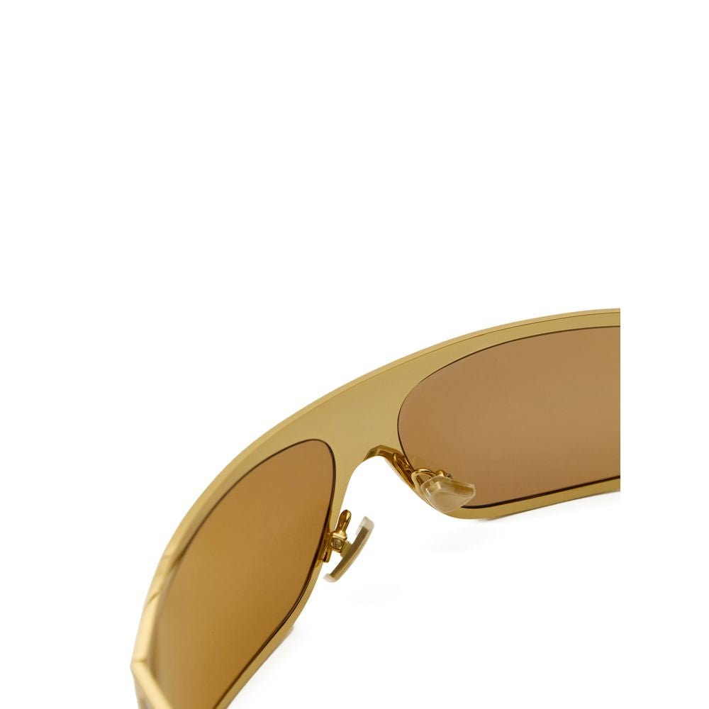 Bottega Veneta Gold Metal Sunglasses - The Gentlemen's Vault